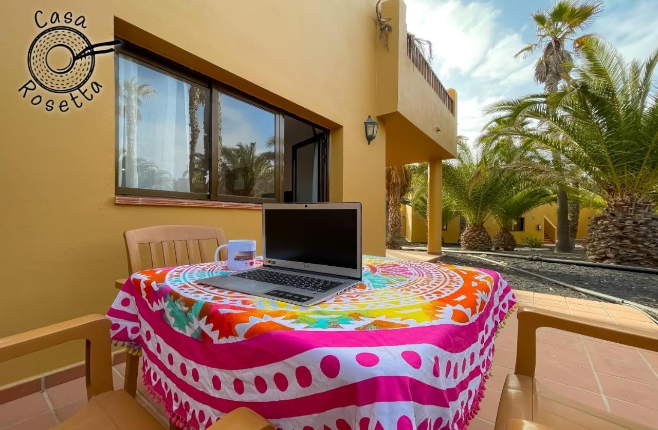 Family Casa Rosetta 4 Persons - Wifi And Pool Service Corralejo Exterior foto